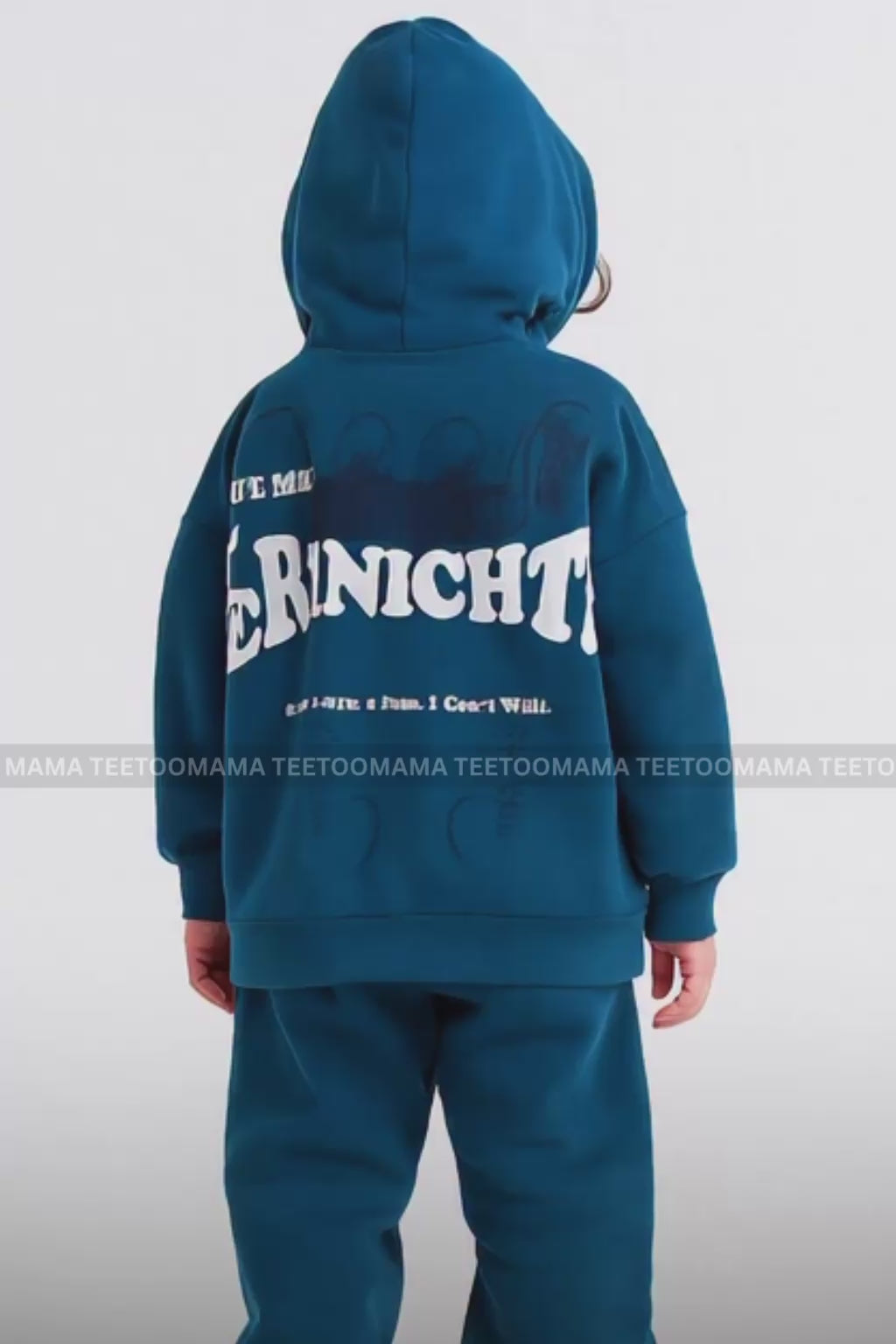Fleece Over Sized Suit.